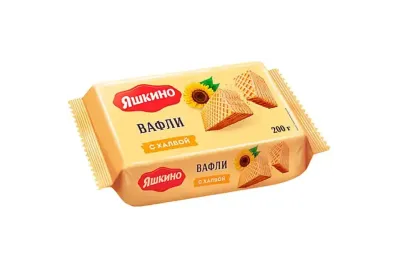 Яшкино вафли с халвой 200 г