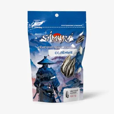 Семечки Samurai обжаренные соленые, 100 г