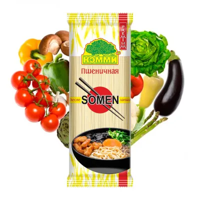 Лапша "Кэмми пшеничная Сомен", 250гр