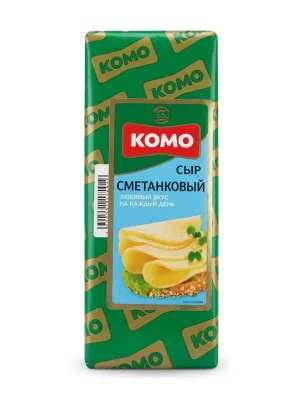 Сыр "Комо" Сметанковый Полутвердый