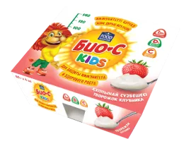 БИО-C KIDS творожок Клубника 4,0%