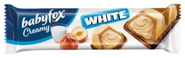 Babyfox Creamy White шоколадный батончик молочный 18.2 г