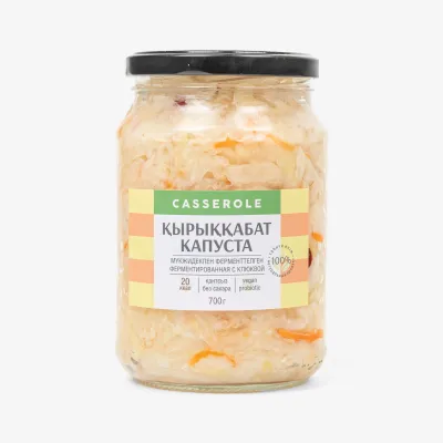 Капуста Casserole ферментированная с клюквой, 700 г