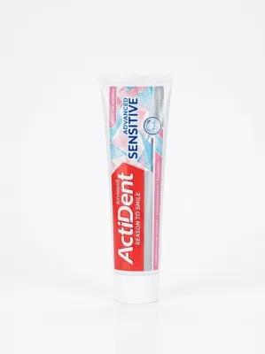 Зубная паста ActiDent Advanced Sensitive для чувствительных зубов, 130 мл