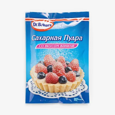 Сахарная пудра Dr.Bakers со вкусом ванили 80 г