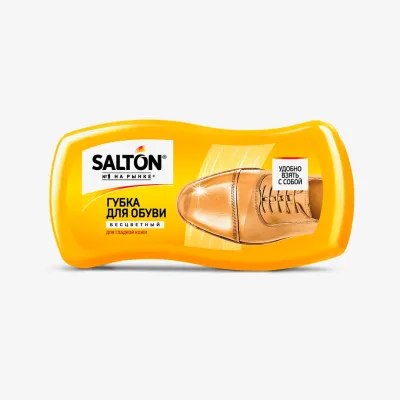 Губка Salton мини бесцветная для гладкой кожи