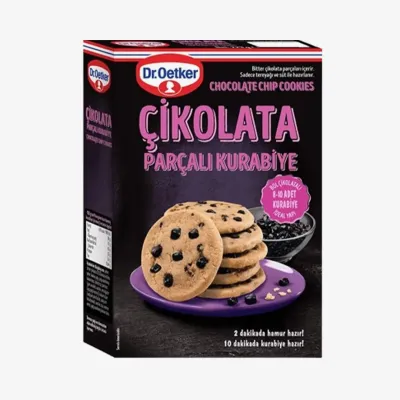 Смесь Dr.Oetker для приготовления печенья с шоколадной крошкой, 223 г