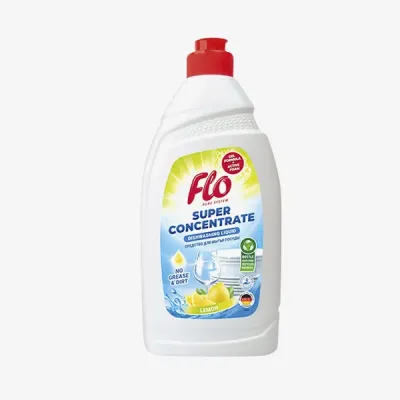Жидкость для мытья посуды Flo Pure Lemon 500мл