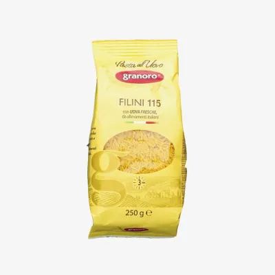 Макароны Granoro Filini Uovo №115 250 г