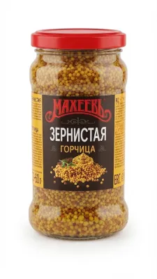 ЗЕРНИСТАЯ ГОРЧИЦА «МАХЕЕВЪ» (190 Г)