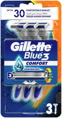 Gillette Blue 3 Одноразовые мужские бритвы 3шт