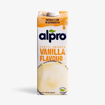 Молоко соевое Alpro со вкусом ванили, 1 л