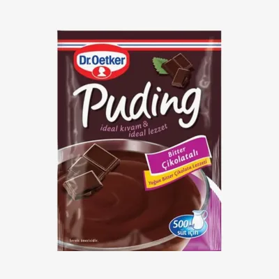 Пудинг Dr.Oetker со вкусом горького шоколада, 111 г