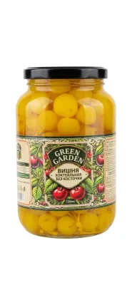 Вишня коктейльная без косточки Green Garden, 720 мл