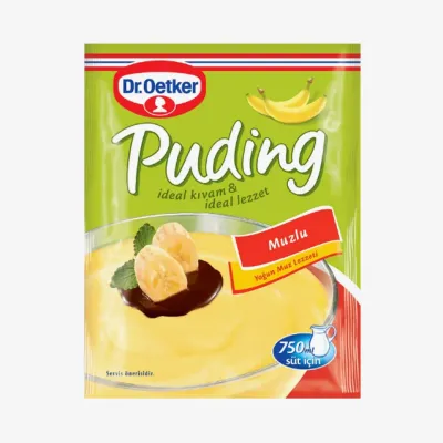 Смесь Dr.Oetker для приготовления пудинга, банан, 120 г