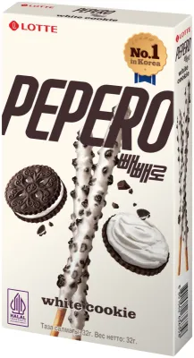 Печенье Lotte Pepero в молочном шоколаде с крошками печенья 32 г