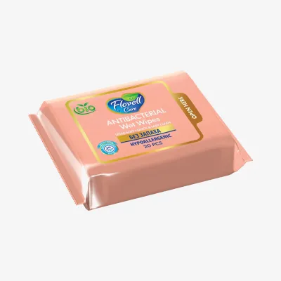 Влажные салфетки Flovell care без запаха 20 шт