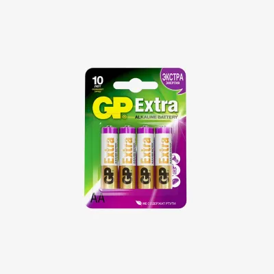 Батарейка GP Extra АА 4 шт
