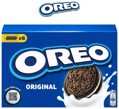 Печенье Oreo Original с какао и начинкой с ванильным вкусом 228 г