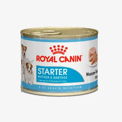 Влажный корм Royal Canin Starter Mousse для щенков 2-х месяцев паштет 195 г
