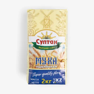 Мука Султан высший сорт, 2 кг