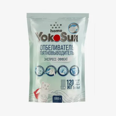 Отбеливатель YokoSun пятновыводитель экспресс-эффект, 1 кг