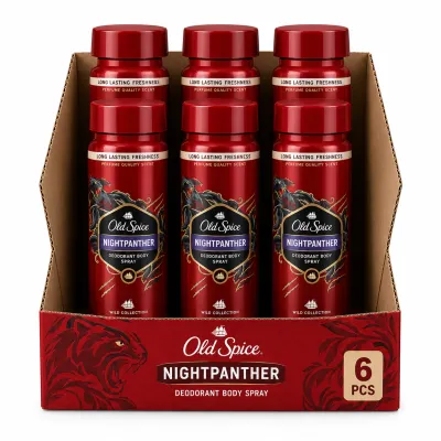 Old Spice Nightpanther — мужской дезодорант-спрей, 150 мл, коробка 6 шт.