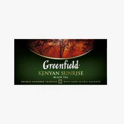 Чай Greenfield Kenyan Sunrise черный 25 пакетиков