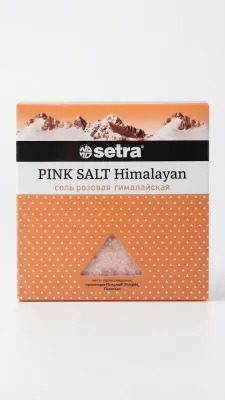 РОЗОВАЯ ГИМАЛАЙСКАЯ СОЛЬ «SETRA» (PINK SALT HIMALAYAN)