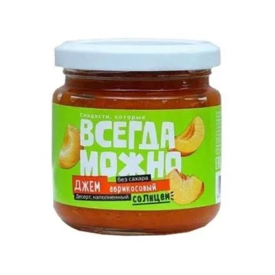 Джем Всегда можно абрикосовый, 200 г