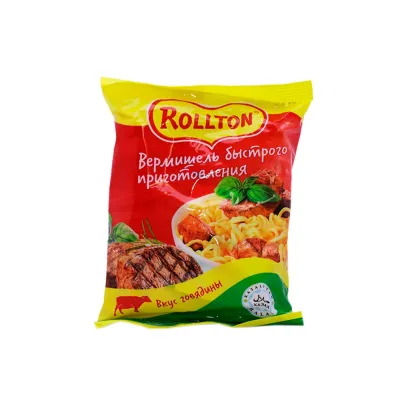 Вермишель быстрого приготовления Rollton со вкусом говядины  Бренд: Rollton (Роллтон)    JPEG