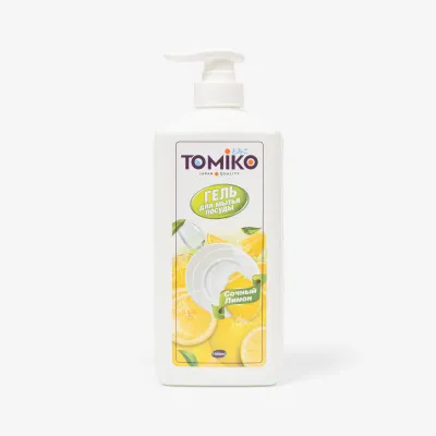 Гель Tomiko для посуды Сочный лимон 1 л