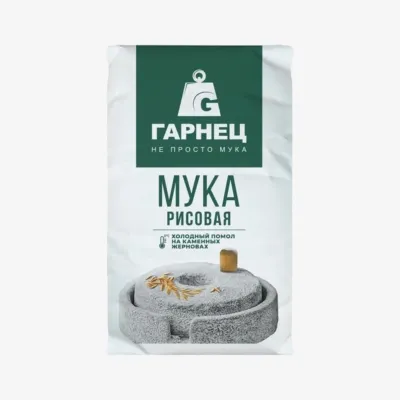 Мука Гарнец Рисовая, 500 г