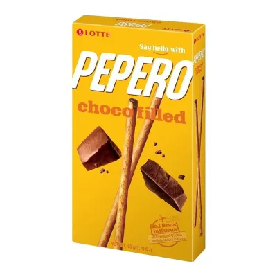 Палочки Pepero с шоколадной начинкой, 45 г