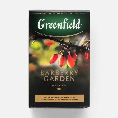 Чай Greenfield Barberry Garden черный 100 г
