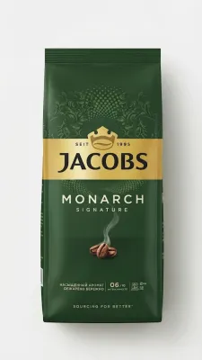 КОФЕ В ЗЕРНАХ JACOBS MONARCH SIGNATURE (ИНТЕНСИВНОСТЬ 06/10)