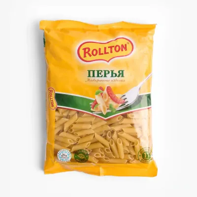 Макароны Rollton перья высший сорт, 400 г