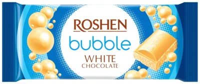 ROSHEN Bubble White шоколадная плитка белый 80 г