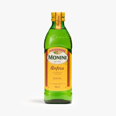 Масло Monini оливковое нерафинированное для жарки Anfora, 500 мл