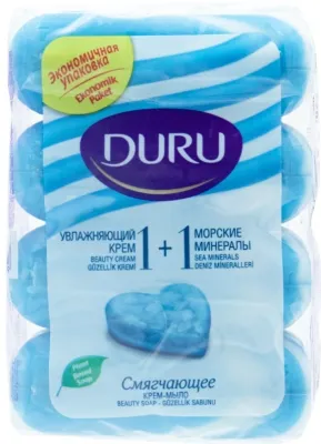 Duru Мыло Морские минералы пачка 4 шт. по 85г