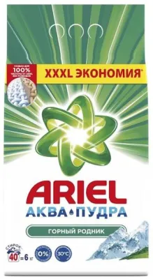 Ariel Автомат Горный Родник порошок 6кг