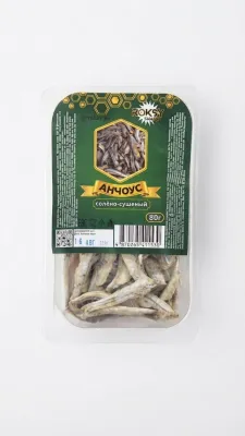 Анчоус солёно-сушёный (Roksy Snack) 80г