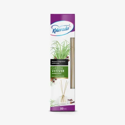 Аромадиффузор Kolorado aroma sticks green vetiver, 50 мл