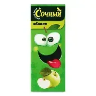 Нектар Сочный Яблоко, 0,2 л