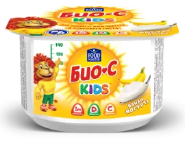 БИО-C KIDS ложковой йогурт Банан 2,5% 110 мл