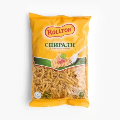 Макароны Rollton спирали высший сорт, 400 г