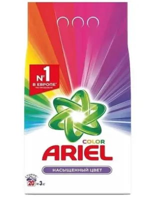 Порошок Ariel Color для стирки автомат, 3 кг