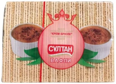 SULTAN вафли крем- брюле 400 г