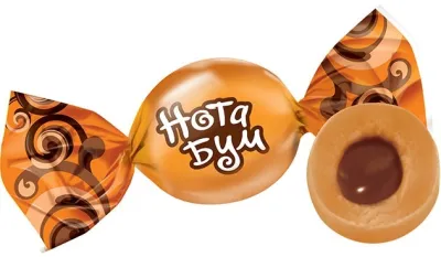 Конфеты ирис Яшкино Нота Бум 0.55 кг