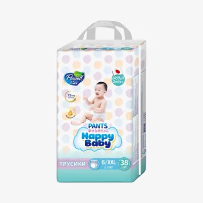 Трусики-подгузники Flovell care детские размер №6 (xxl) 15+ кг 38 шт